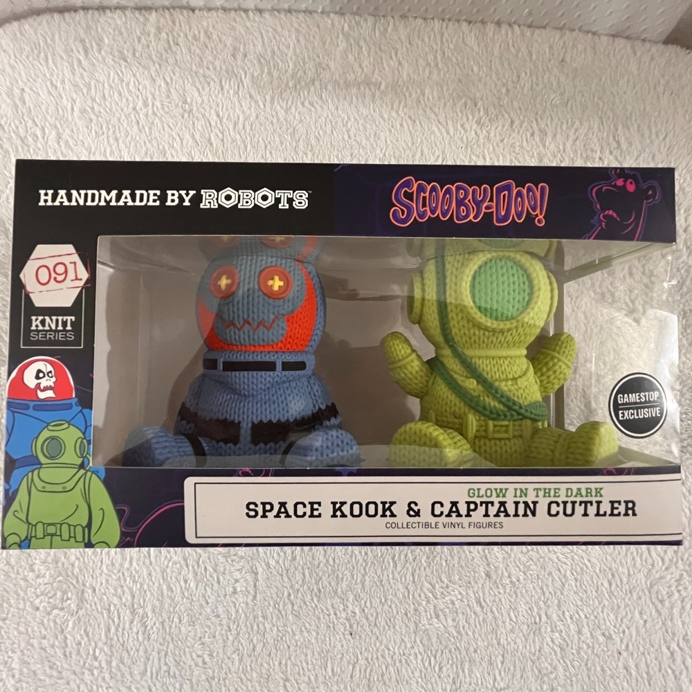 Handmade by Robots Scooby Doo Space Kook & Glow in the Dark Captain Cutler #091